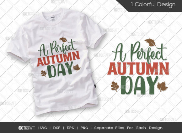 A Perfect Autumn Day SVG Cut File Pump