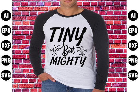 Baby Quote Design Tiny but Mighty Review