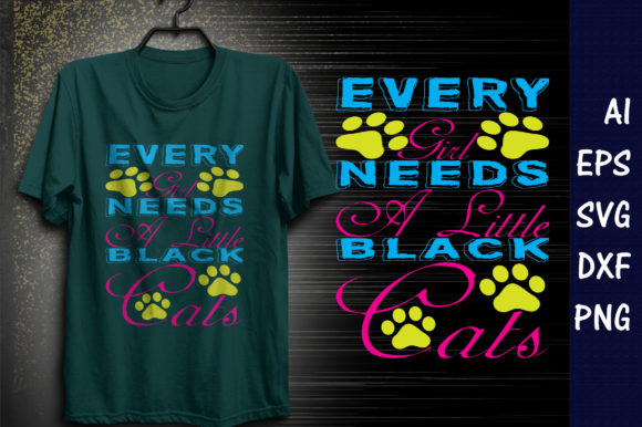 Cat Quote Design for Embroidery Projects