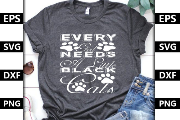 Cat Quote Design for T-Shirt Graphics
