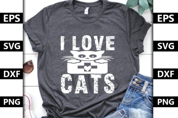 Cat Quote Design for T-Shirt Graphics