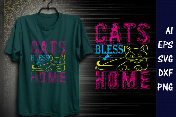 Cat Quote Design for T-Shirt Graphics
