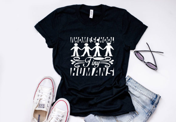 Homeschool Mom Quote Design for T-Shirt Graphics