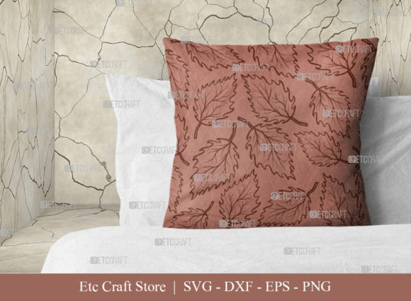 Leaves Pattern SVG Cut File for Crafting and Design