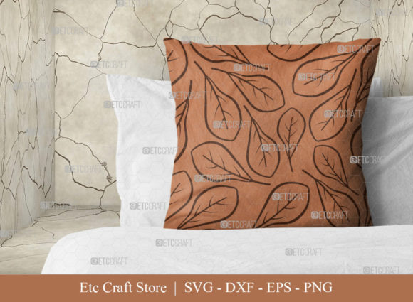 Leaves Pattern SVG Cut File for Thanksgiving Graphics