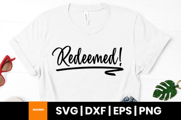 Religious Quote, Redeemed - A Versatile Graphic Design Asset