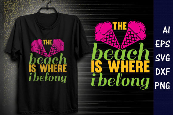 Summer Quote Design for T-Shirt Graphics and Merchandise